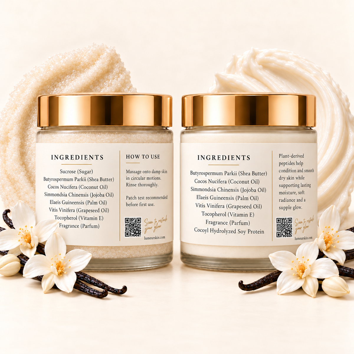 Vanilla Silk Duo